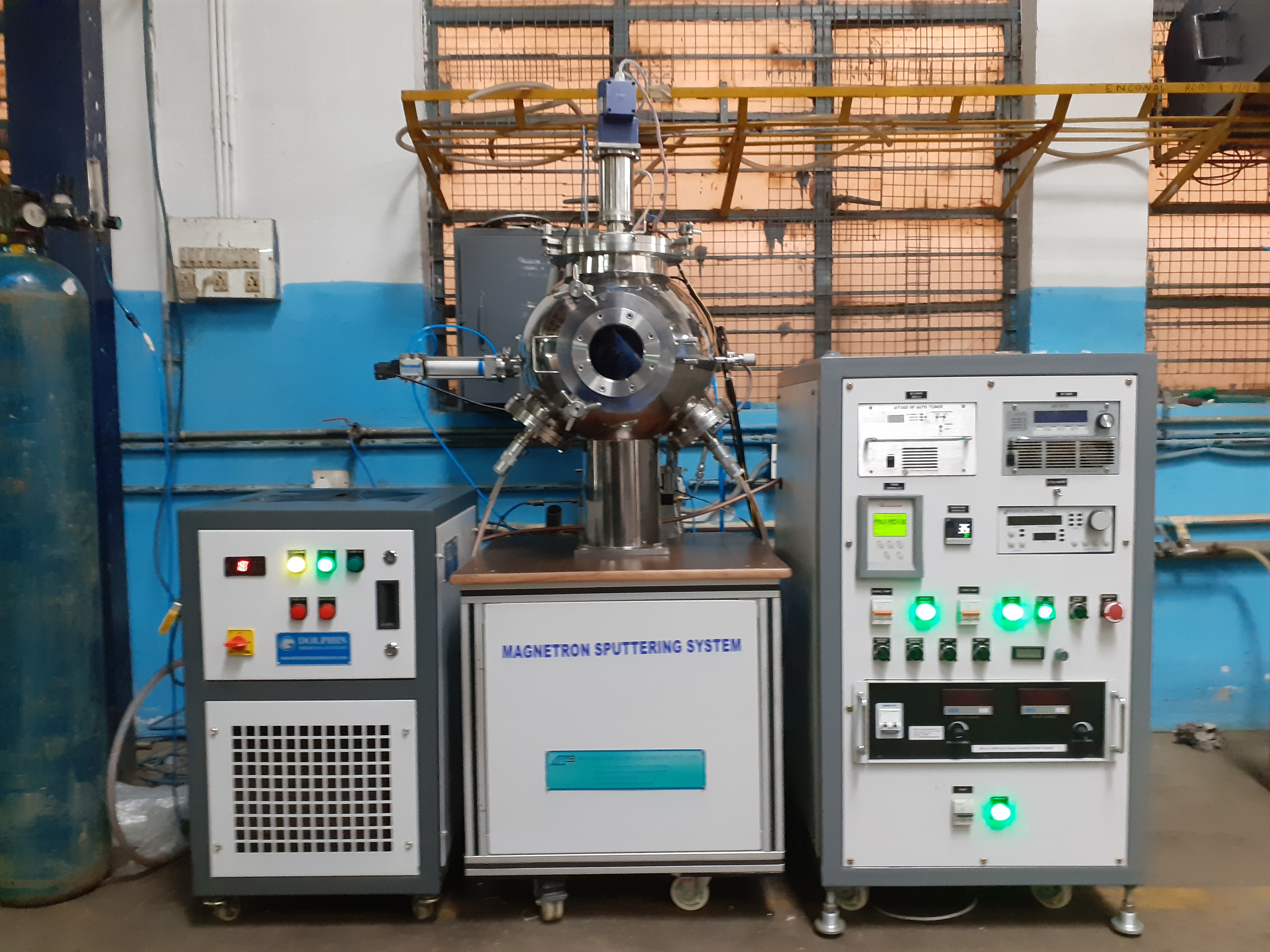 RF/DC Magnetron Sputtering System